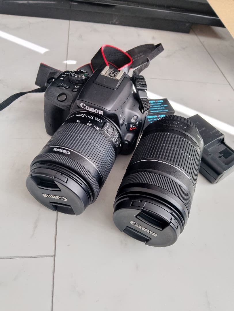 美品　Canon EOS Kiss X7 ダブルズームキット