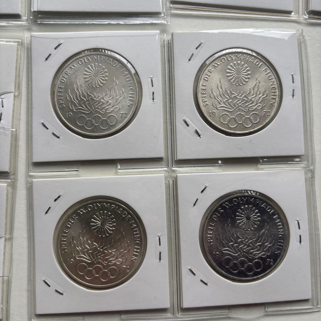 ケ*イ様 ミュンヘンオリンピック　ドイツ 10マルク硬貨 20枚セット