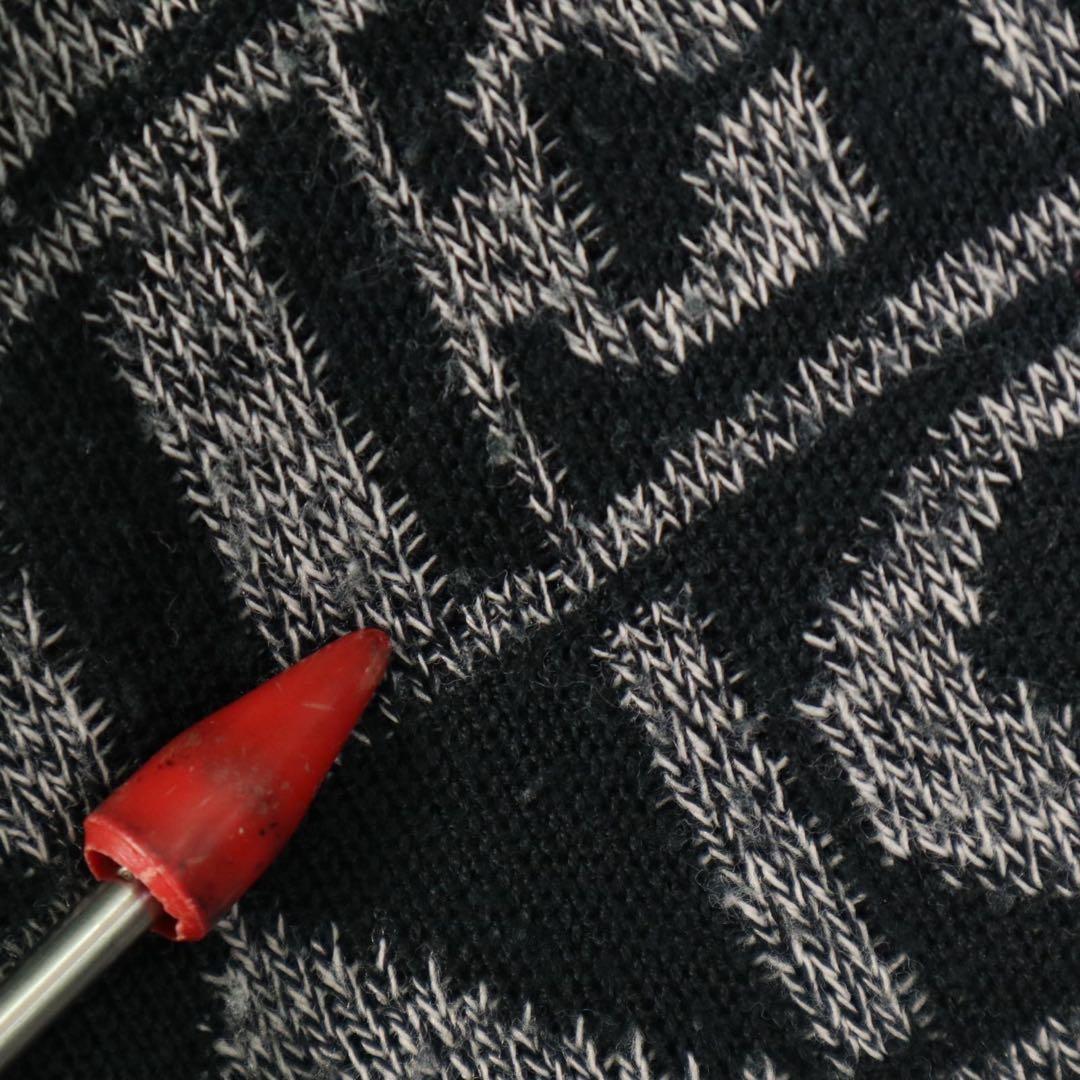 VERSACE (ヴェルサーチ) ブランドロゴ クルーネックニット セーター