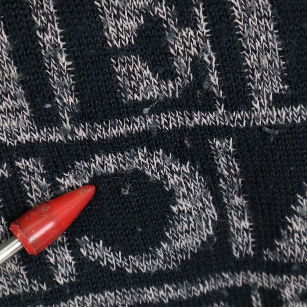 VERSACE (ヴェルサーチ) ブランドロゴ クルーネックニット セーター