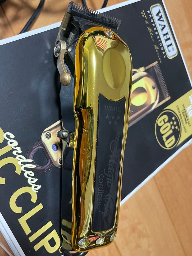 WAHL Magic Clip Cordless ゴールドバリカン