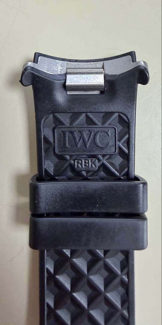 IWCアクアタイマー　純正　ラバーベルト　52532