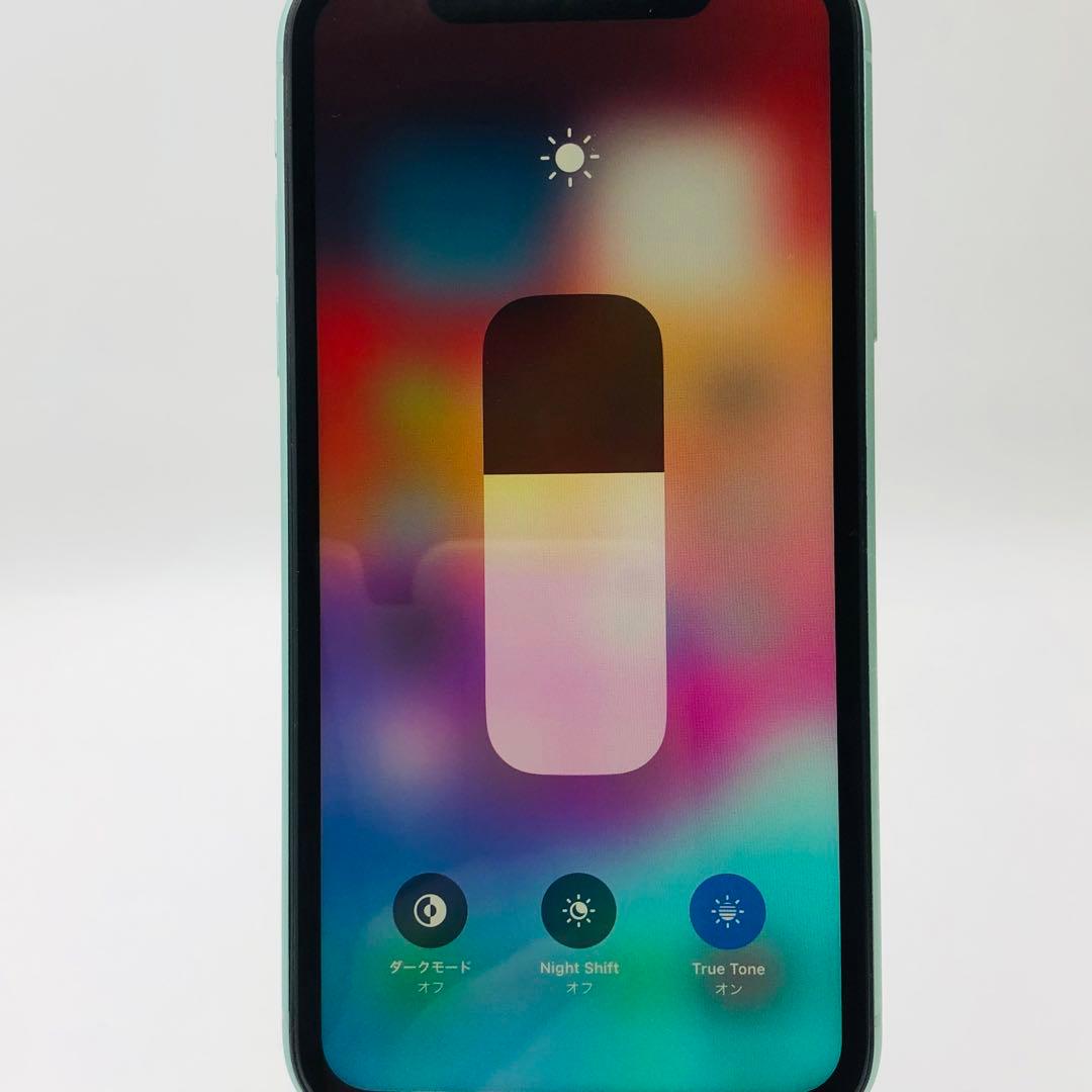 iPhone11 64GB SIMフリー グリーン 新品電池