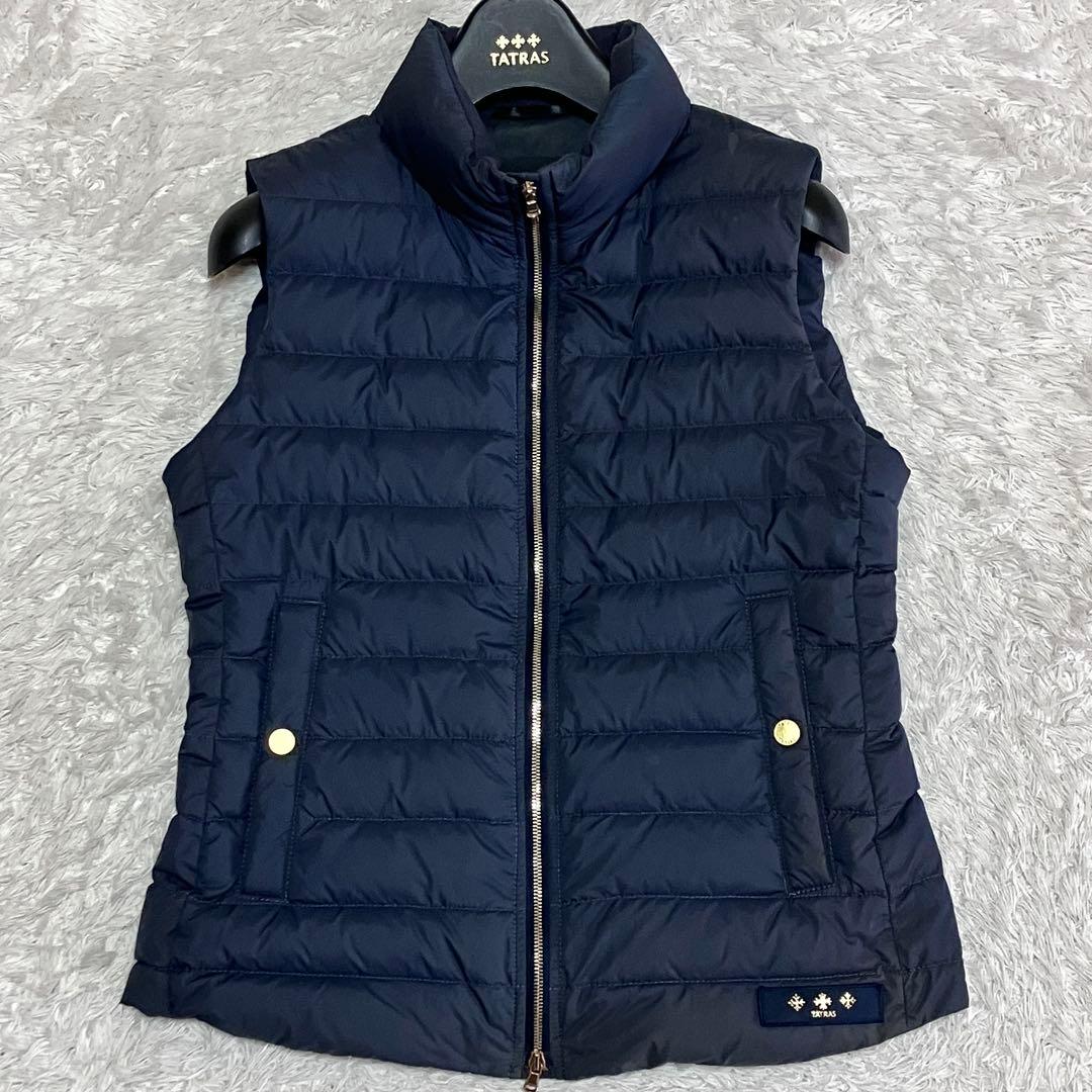 TATRAS タトラス ダウン ベスト ネイビー ライトダウン