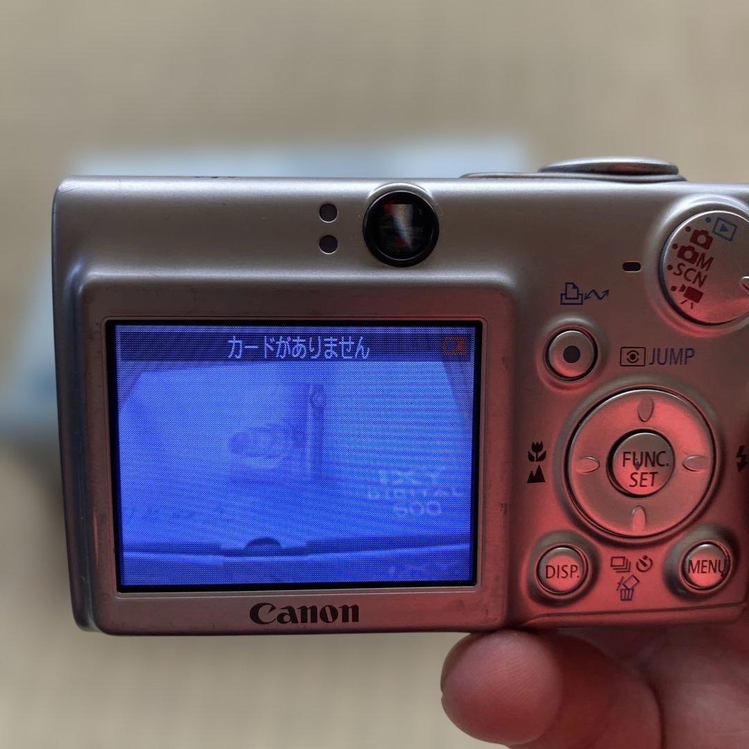 Canon IXY DIGITAL 600 シルバー デジカメ　キャノンイクシー