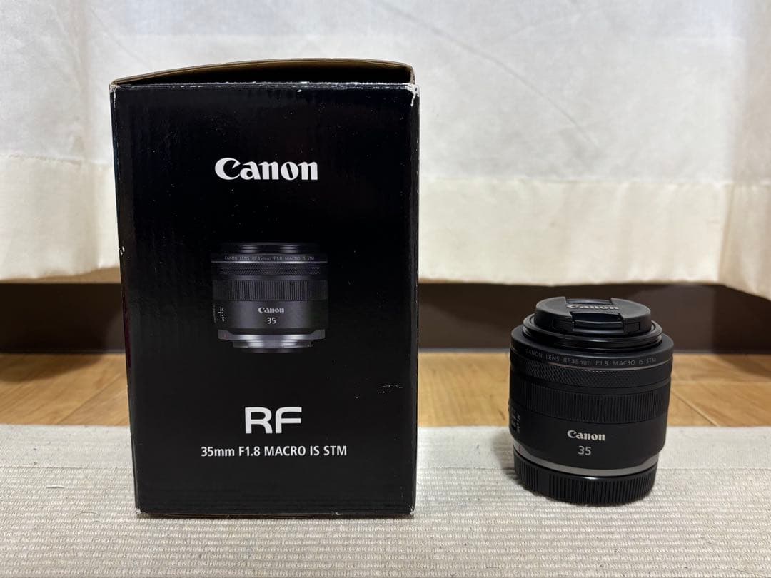 レンズ(単焦点) canon RF35mm f1.8 macro is stm