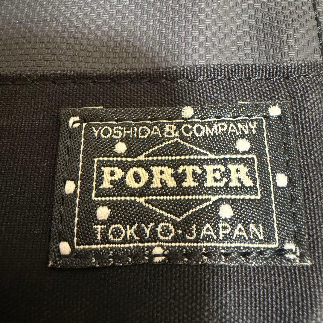 PORTER GIRL ボーイフレンド トート A4可 黒 ポーチ付