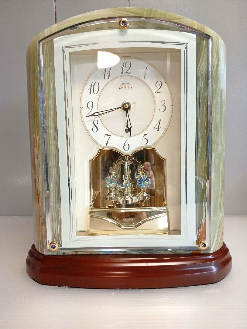 【新品未使用】【定価11万円】置時計SEIKOセイコーエンブレム　HW590M