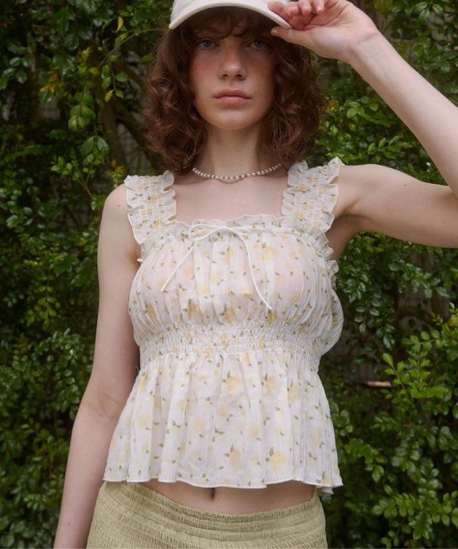 Lil Ambition フラワープリントキャミソール