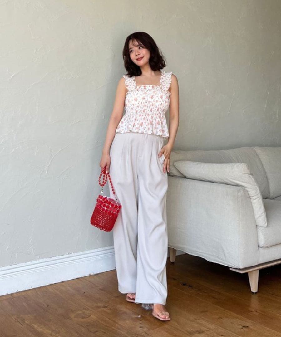 Lil Ambition フラワープリントキャミソール