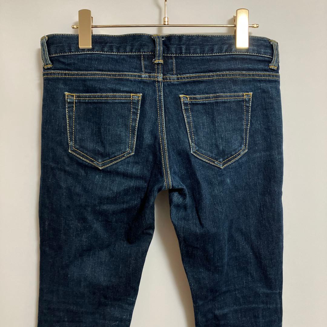 【サンローランパリ】デニム　ジーンズ　スリム　カジュアル　濃紺　28