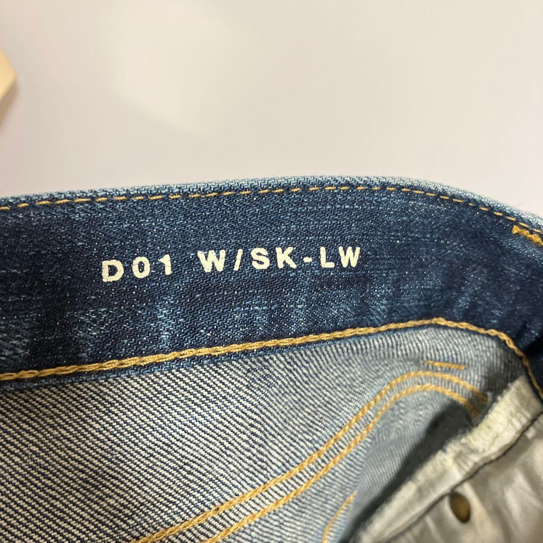 【サンローランパリ】デニム　ジーンズ　スリム　カジュアル　濃紺　28