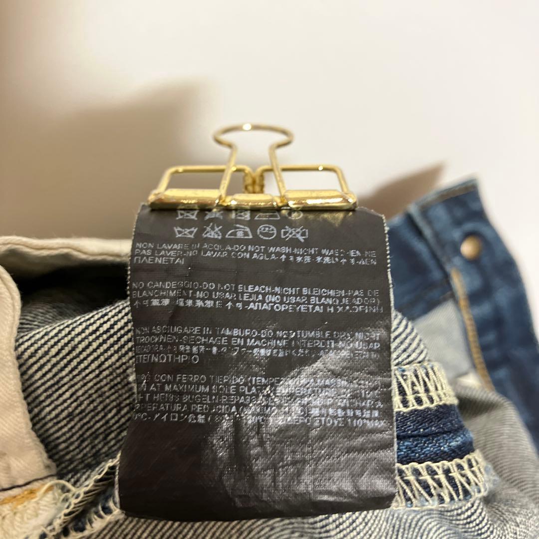 【サンローランパリ】デニム　ジーンズ　スリム　カジュアル　濃紺　28