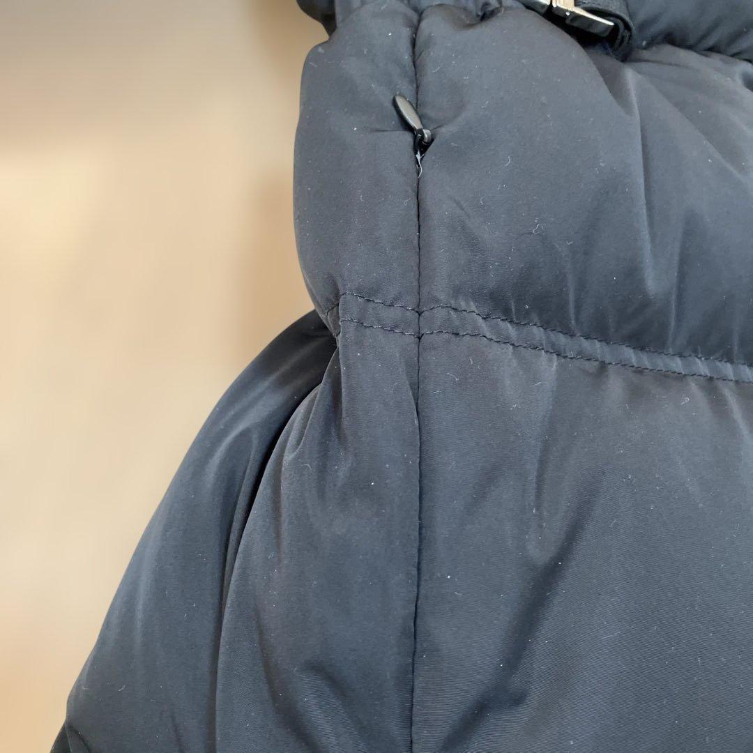 リアルファー ベルト付き ロングダウンコート