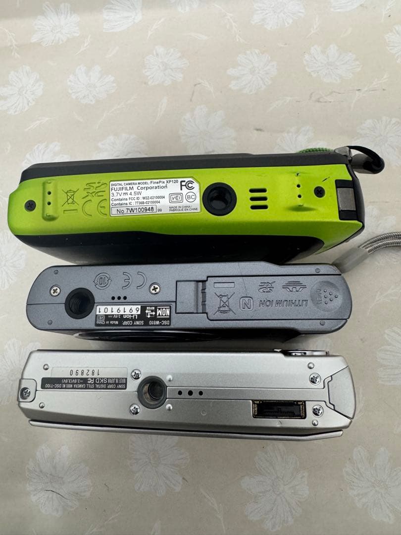 N*r様 デジカメ3台まとめ売り 動作確認