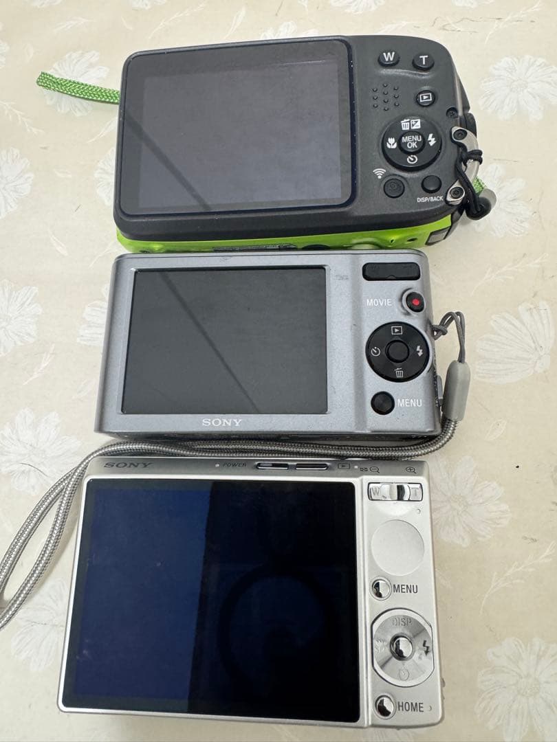 N*r様 デジカメ3台まとめ売り 動作確認