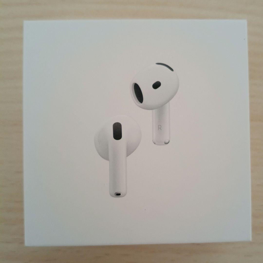 Apple AirPods 4アクティブノイズキャンセリング搭載 ワイヤレス