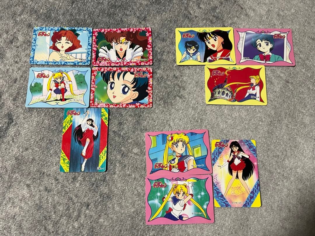 セーラームーン トレーディングカードセット　バンプレ　バンダイ　キラ　59枚