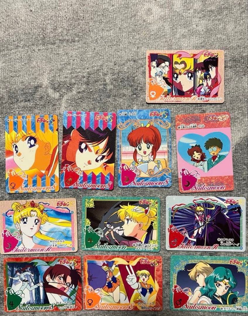 セーラームーン トレーディングカードセット　バンプレ　バンダイ　キラ　59枚