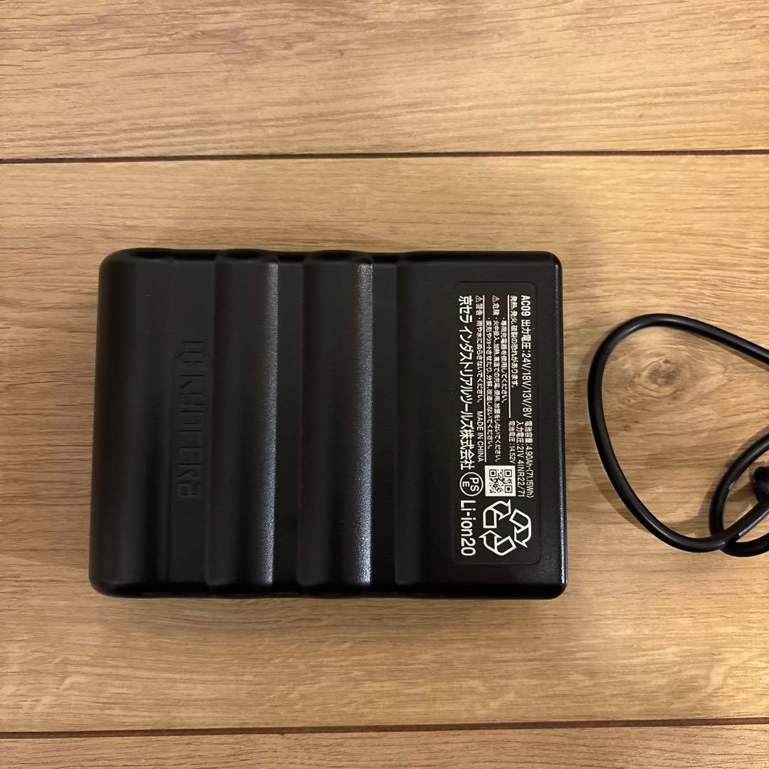 BURTLE エアークラフト バッテリーセット AC09 24V レッド