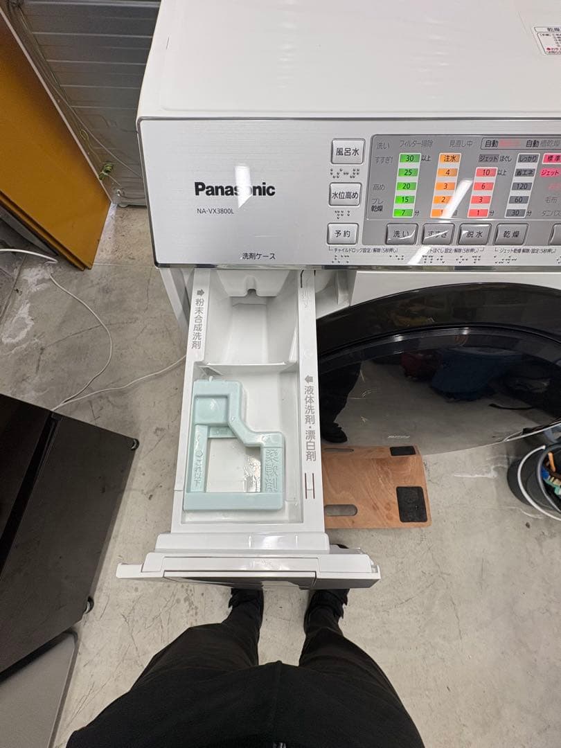 新品パーツ有 Panasonic NA-VX3800L 2017年 分解洗浄商品