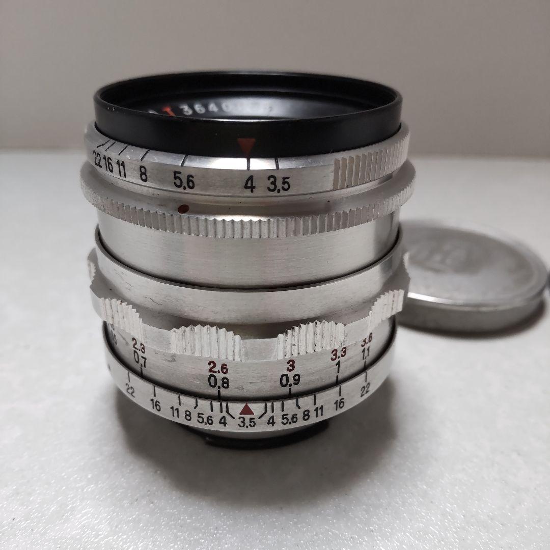 訳あり Carl Zeiss Jena Tessar F3.5 50㎜エキザクタ