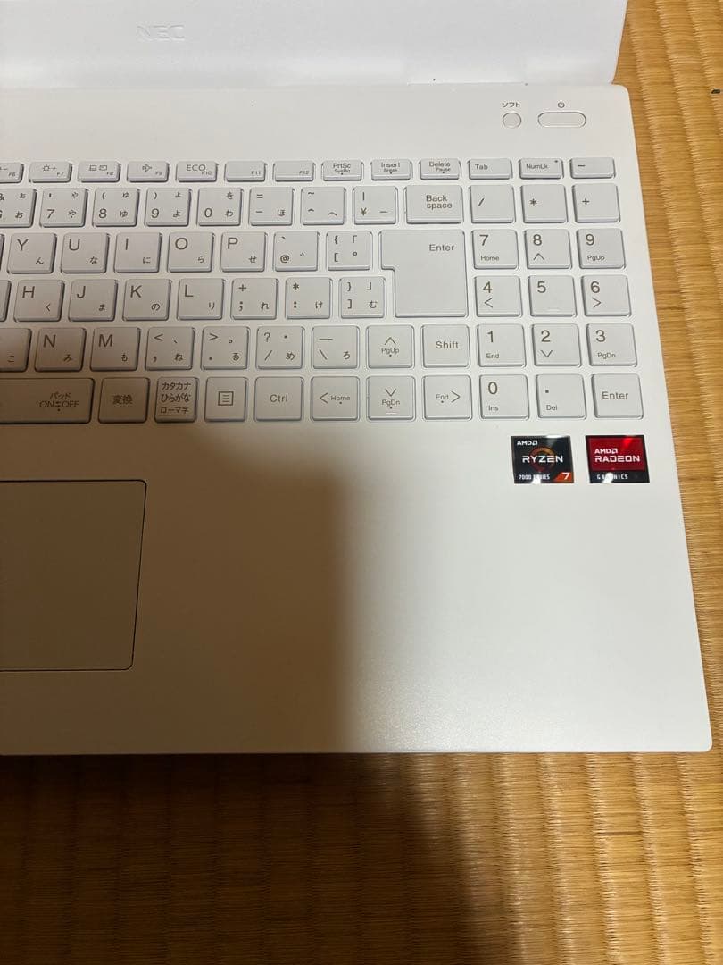 ヤスNEC LAVIE N156C/G Ryzen7 7730u/16GB