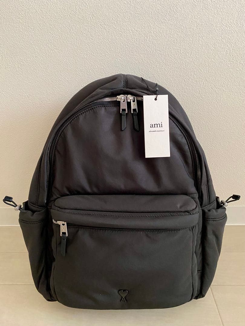 AMI PARIS アミパリス リュック バックパック ブラック