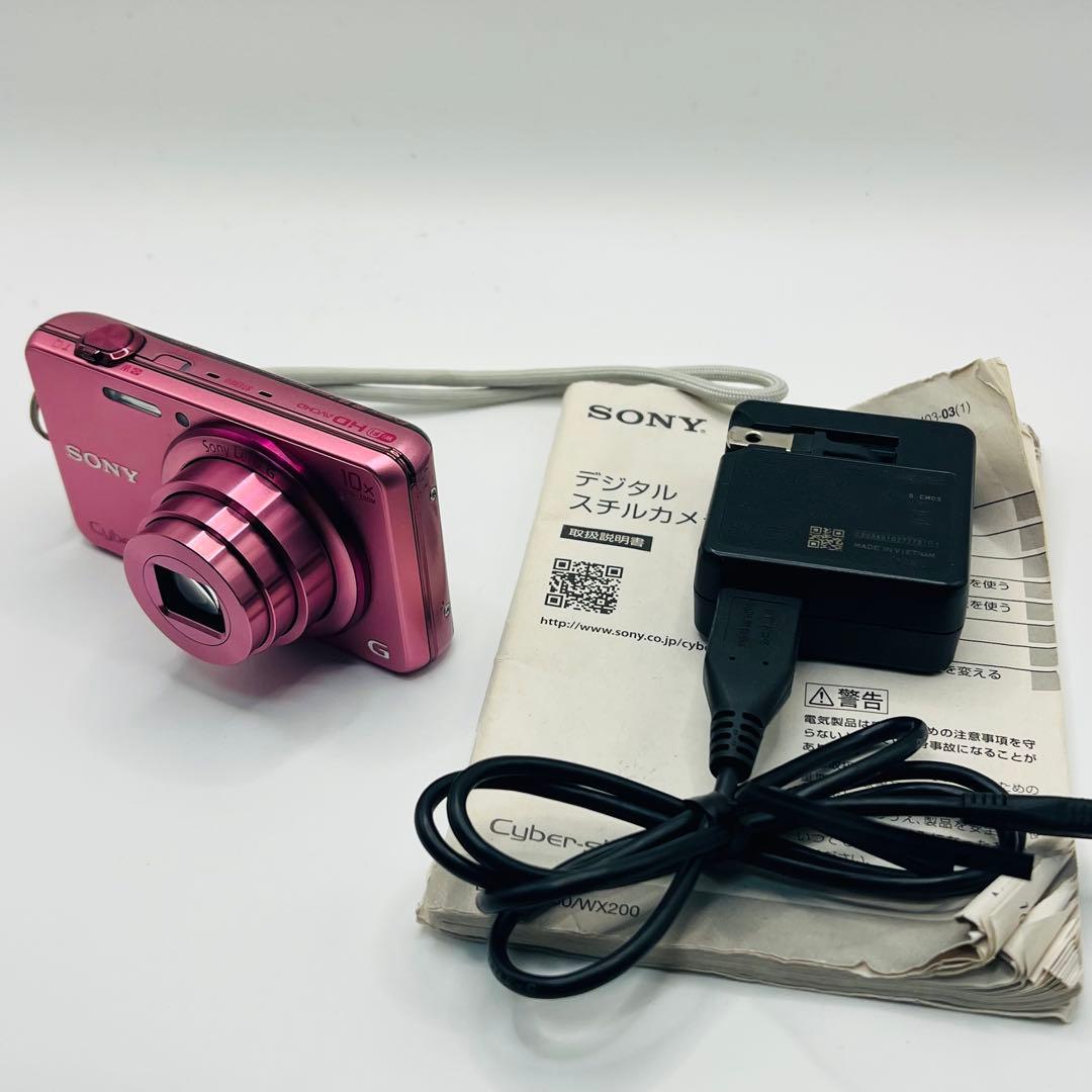 SONY Cyber-shot DSC-WX200 ソニー ピンク
