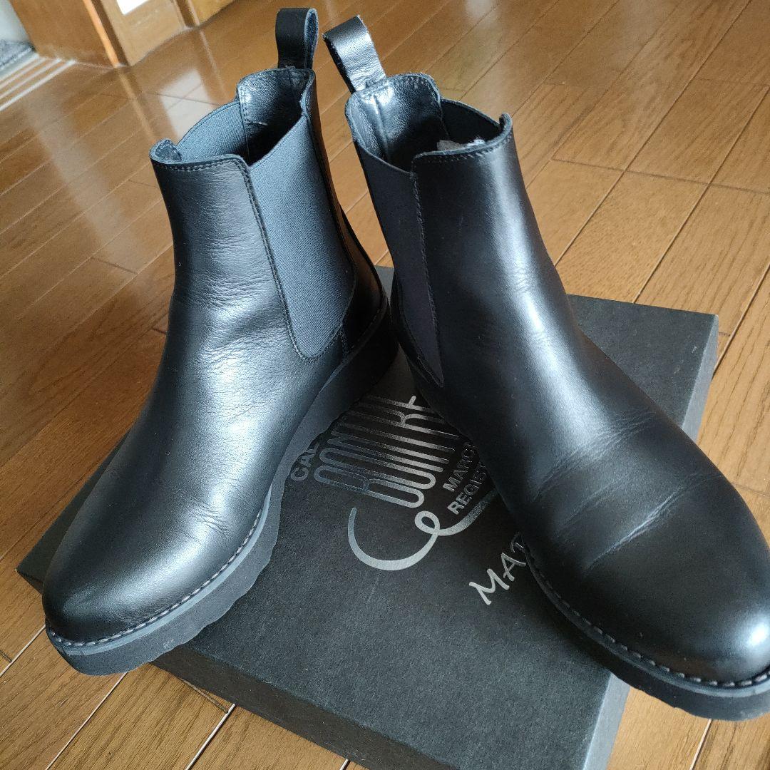 BONTRE （ ボントレ ） 本革 サイドゴアブーツ美品 23.5