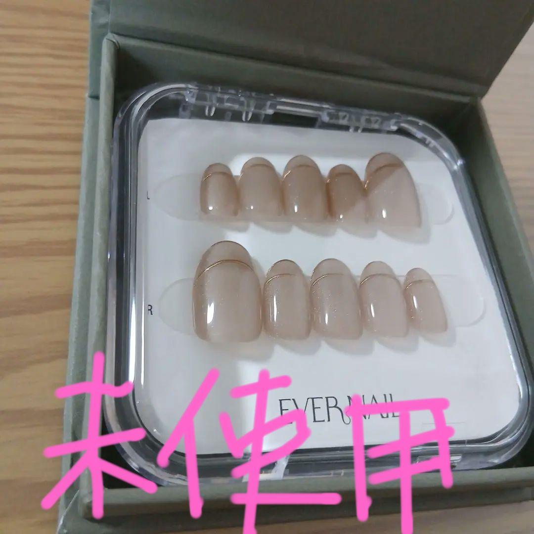 EVERNAIL 未使用　ミディアムオーバル未使用2種+使用済1種　おまけ付き