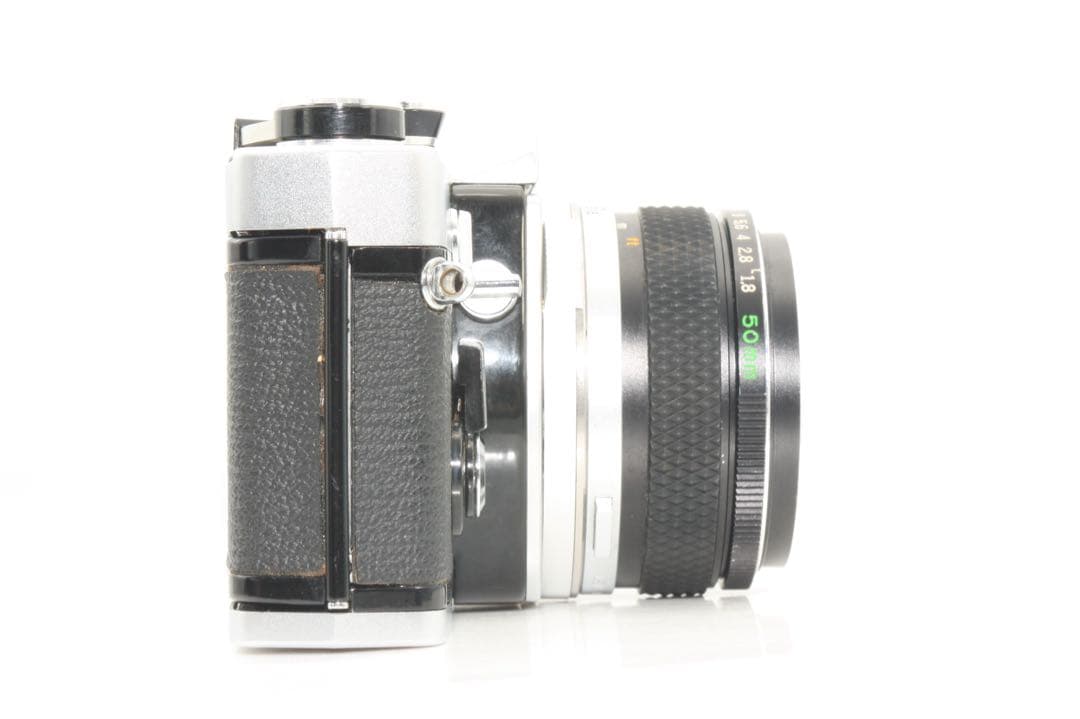 整備品　OLYMPUS OM-1 フィルムカメラ 50mm f1.8 レンズ付き