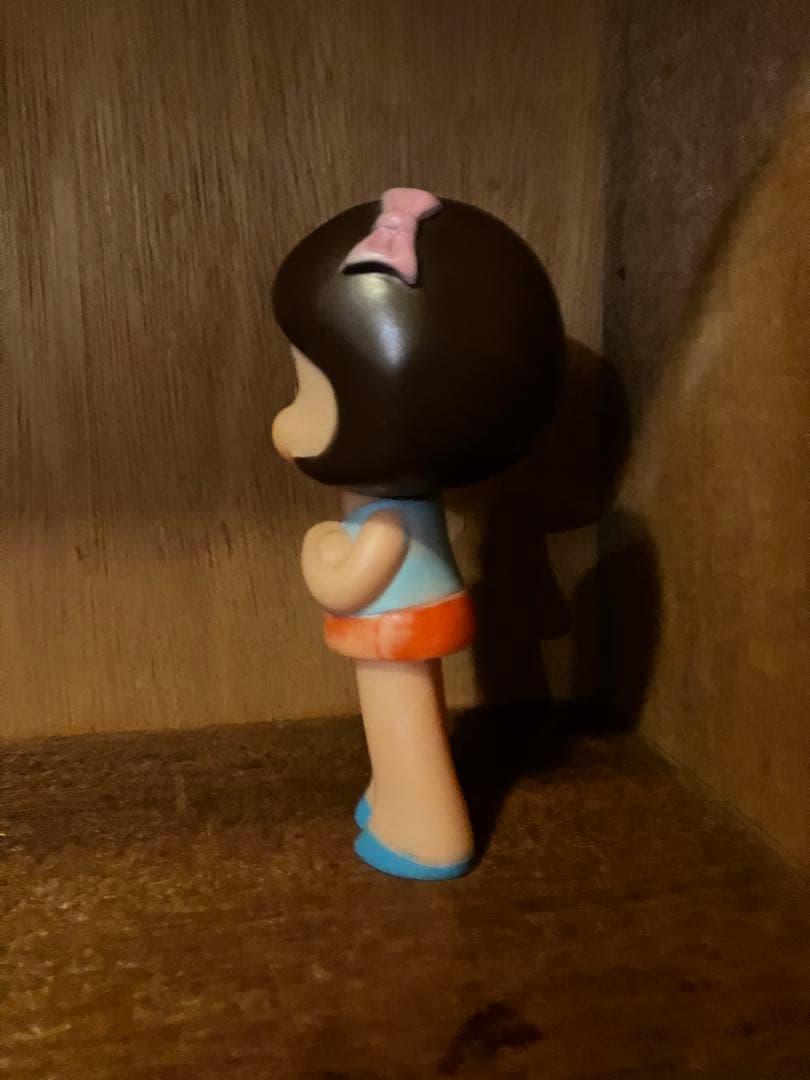 当時物 ソフビ人形 手塚治虫 女の子 サンヨー 上新 昭和レトロ 企業物