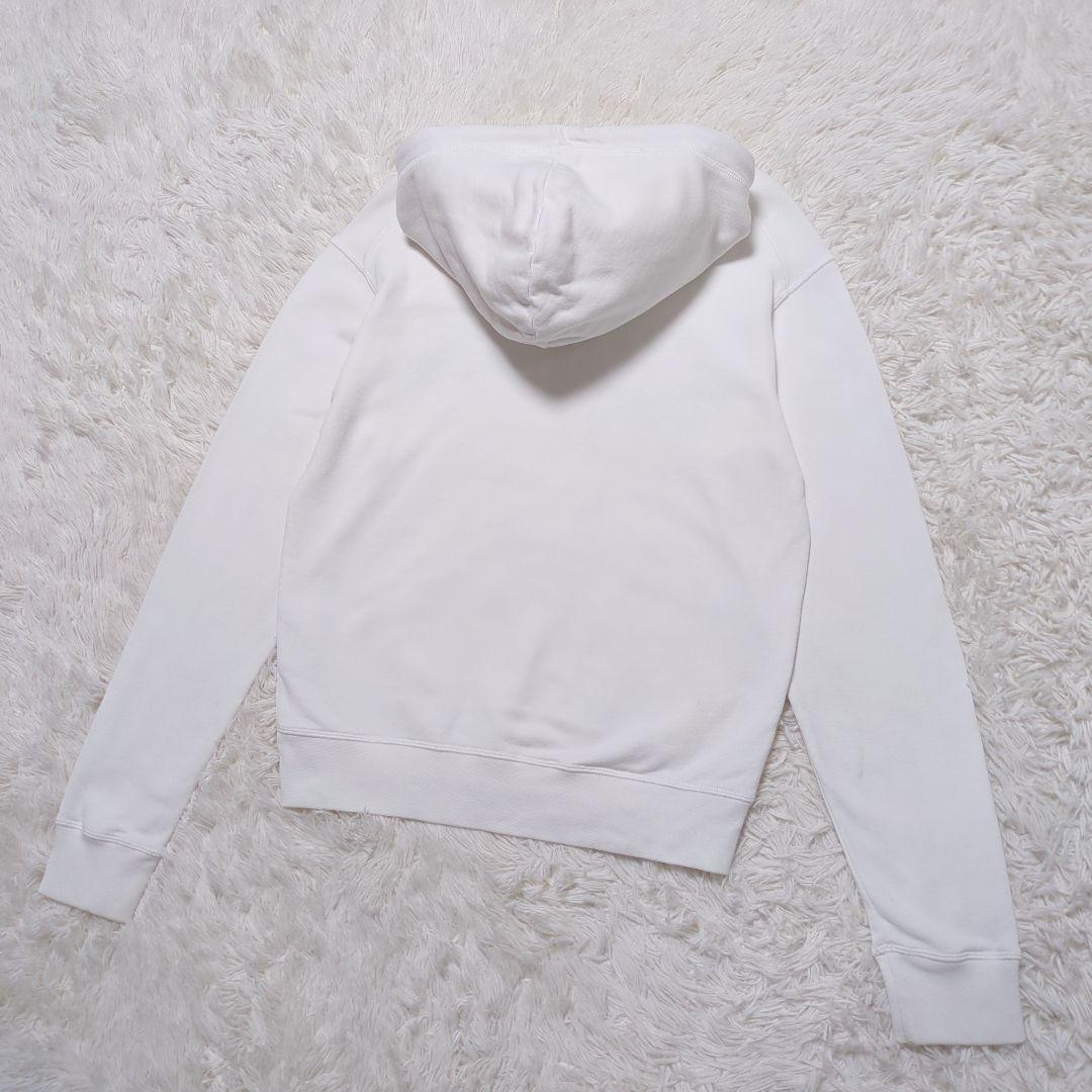 【人気モデル・良品】ディースクエアード☆パーカー プルオーバー 白×マルチカラー