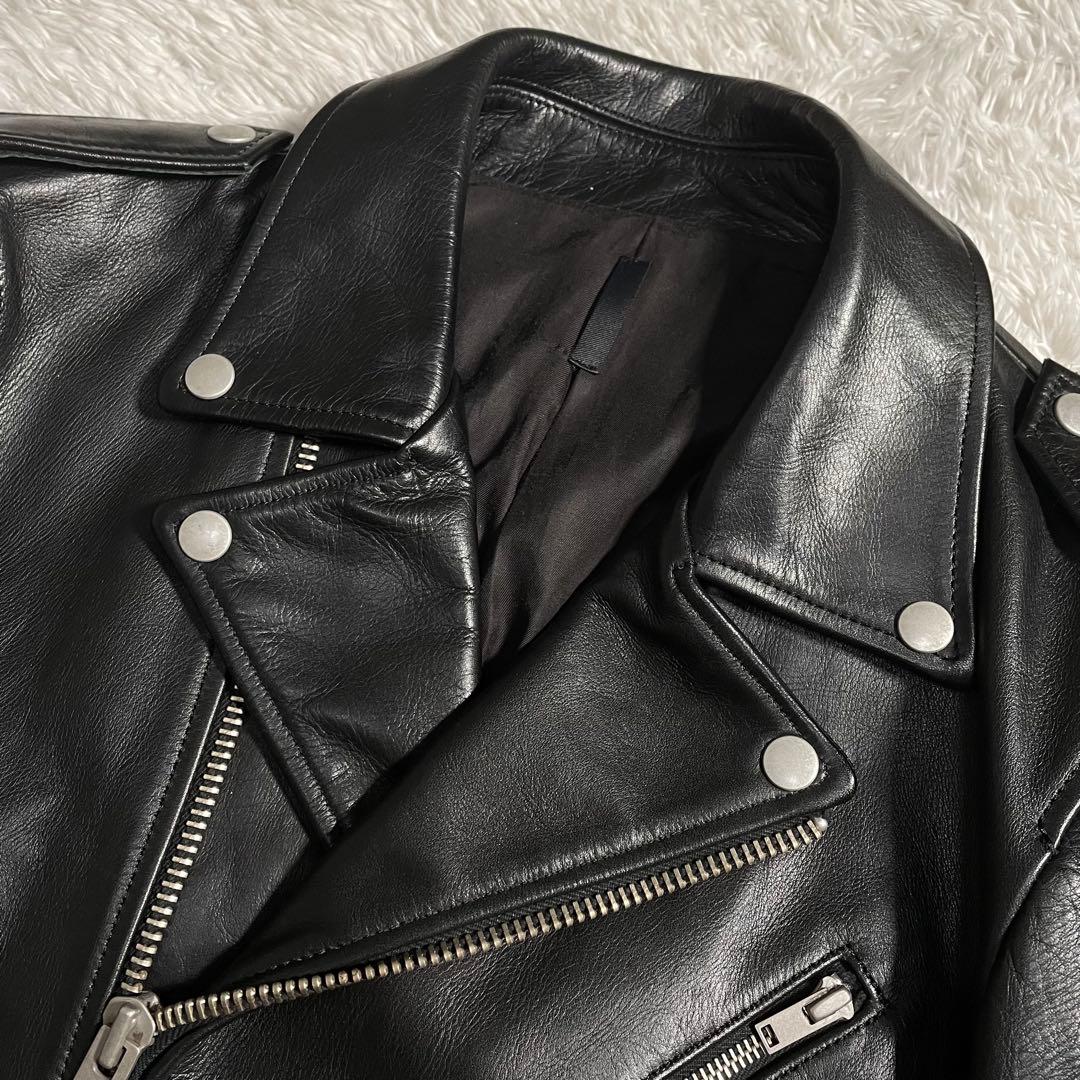 1LDK アイ ダブルライダースジャケット レザージャケット カウハイド