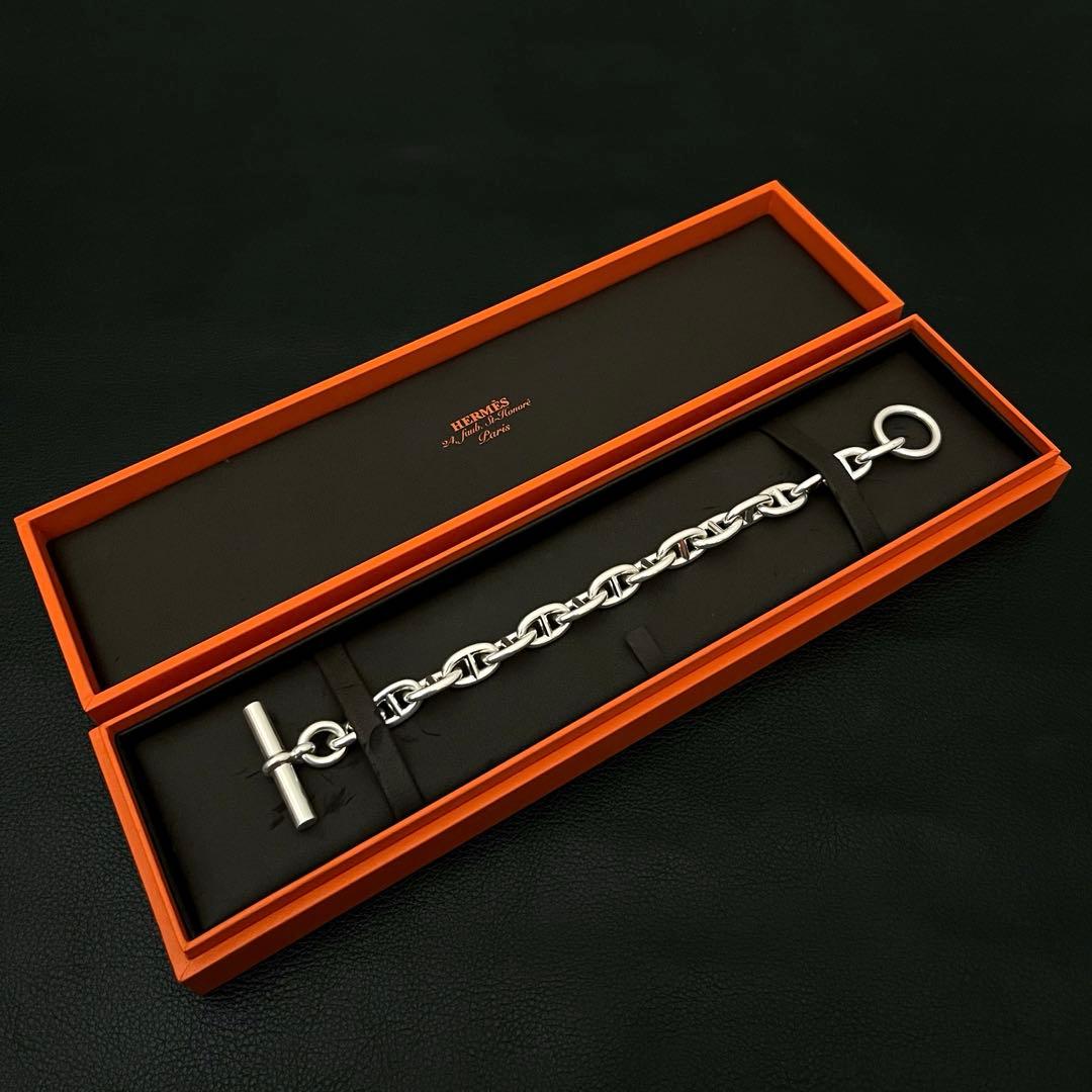 HERMÈS（エルメス） シェーヌダンクル ブレスレット MM（16コマ）