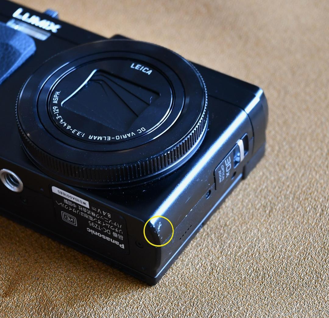 パナソニック コンパクトデジタルカメラ LUMIX TZ95 ブラック(中古)