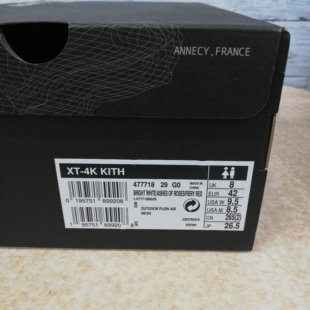 AV2005 SALOMON×KITH サロモン×キス XT-4K 26.5㎝