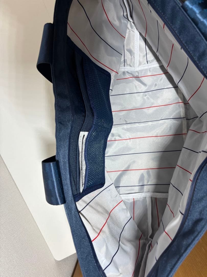 未使用品　BEAMS GOLF ネイビー ロッカーバッグ