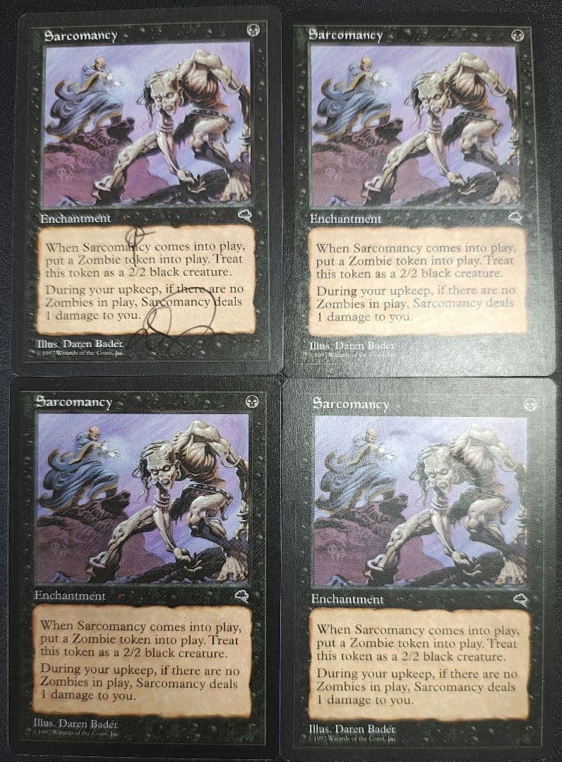 肉占い英語版4枚セット