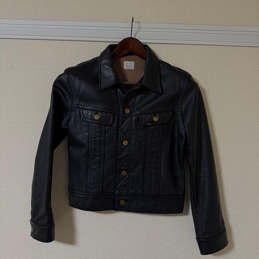 ジャケット・アウター Lee leather tracker jacket