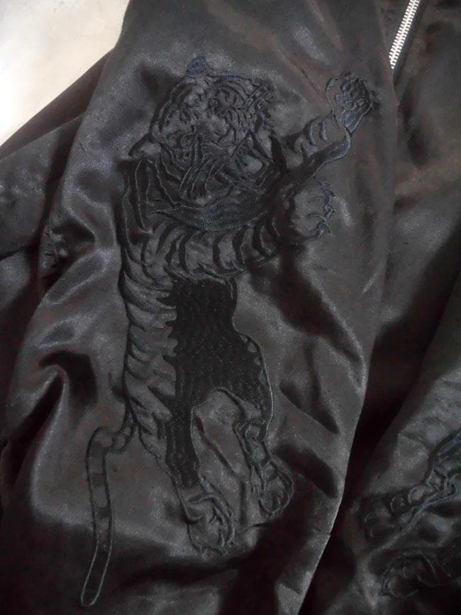 クライミー リバーシブル タイガー&アロハ ジャケット M 虎刺繍 スカジャン