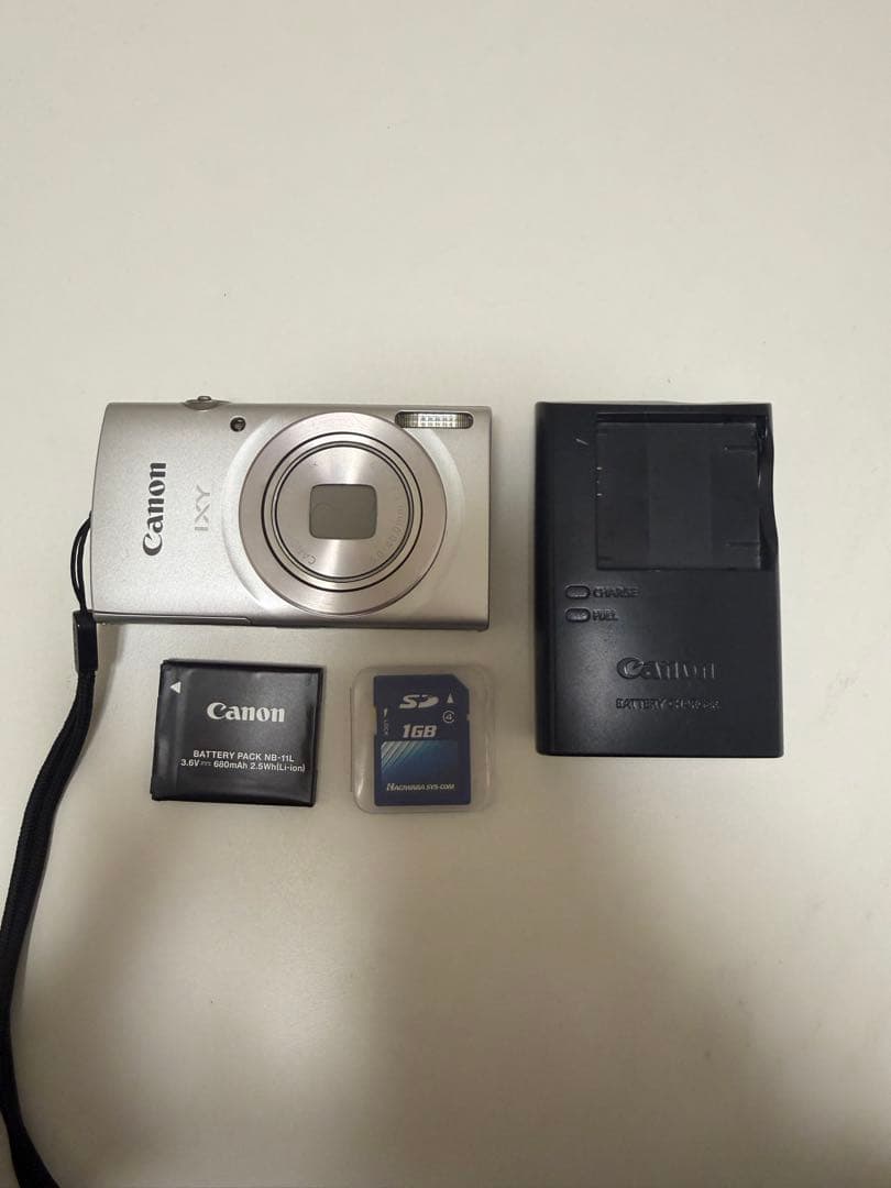 【美品】 CanonIXY200 シルバー SDカード付き