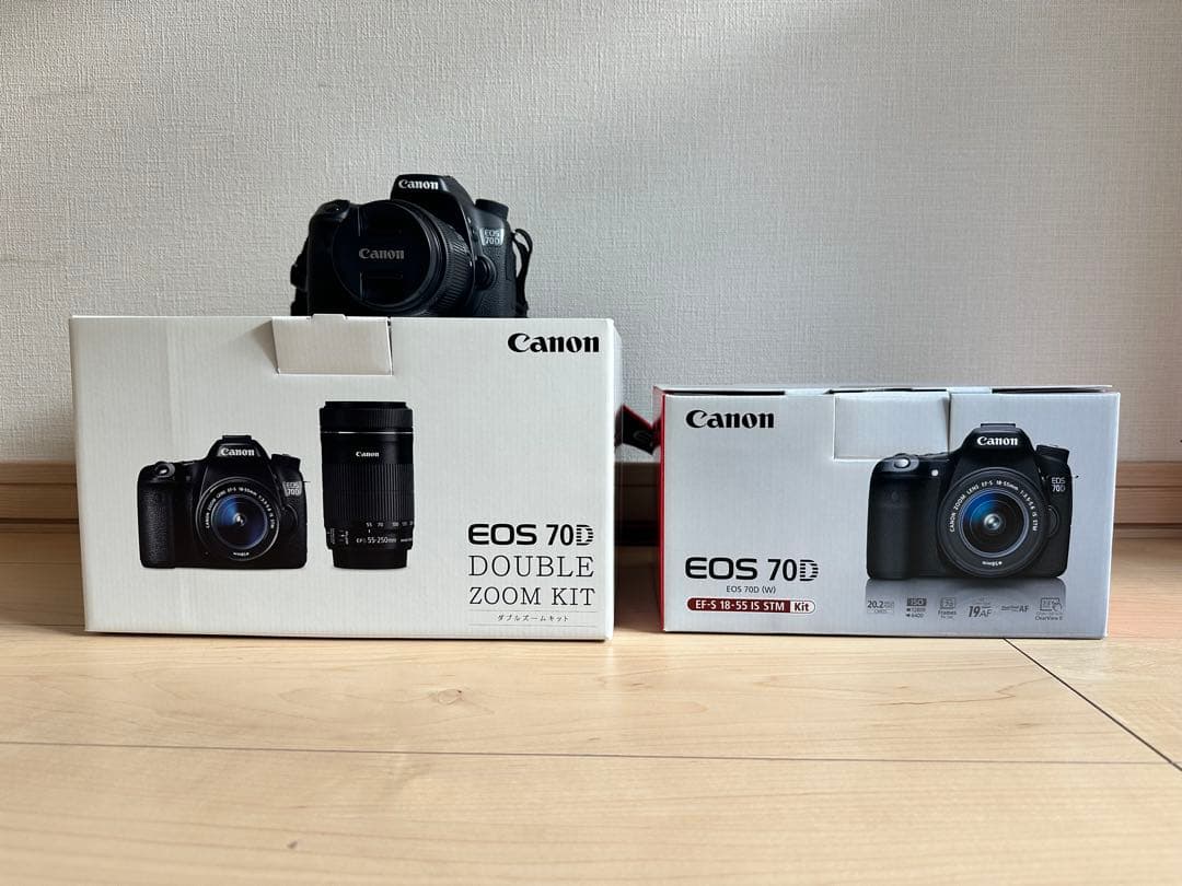 Canon EOS 70D ダブルズームキット