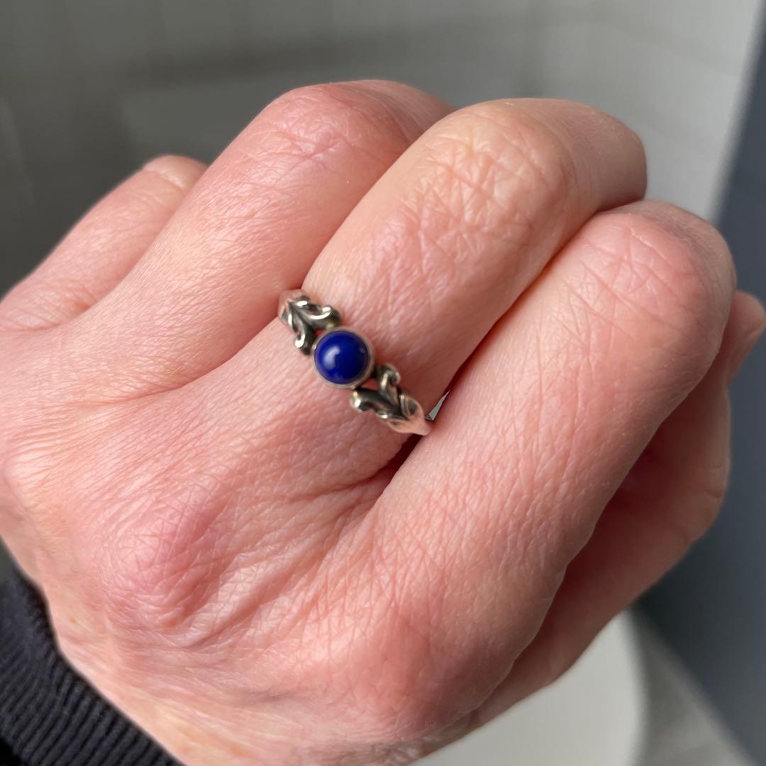 ジョージジェンセン ラピスラズリのリング 11.5号