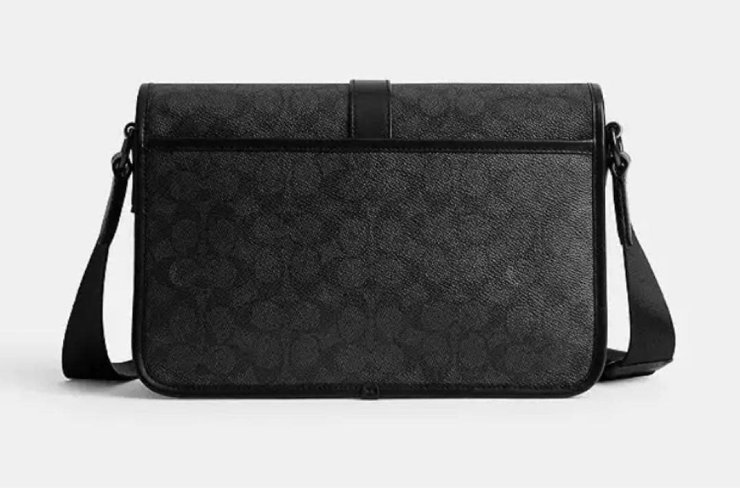 【新品】コーチ　リーグ メッセンジャー バッグ・シグネチャー キャンバス