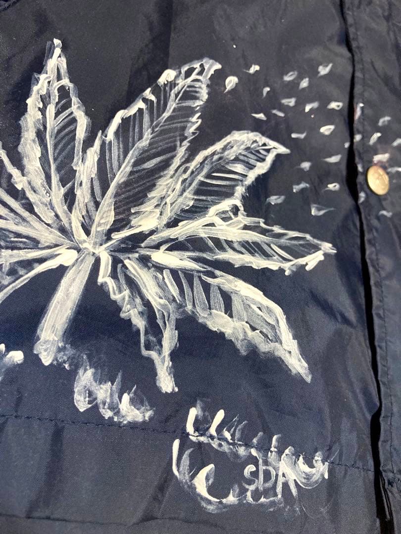 90s Hanes ヘインズ USA製 オリジナル ペイント コーチジャケット