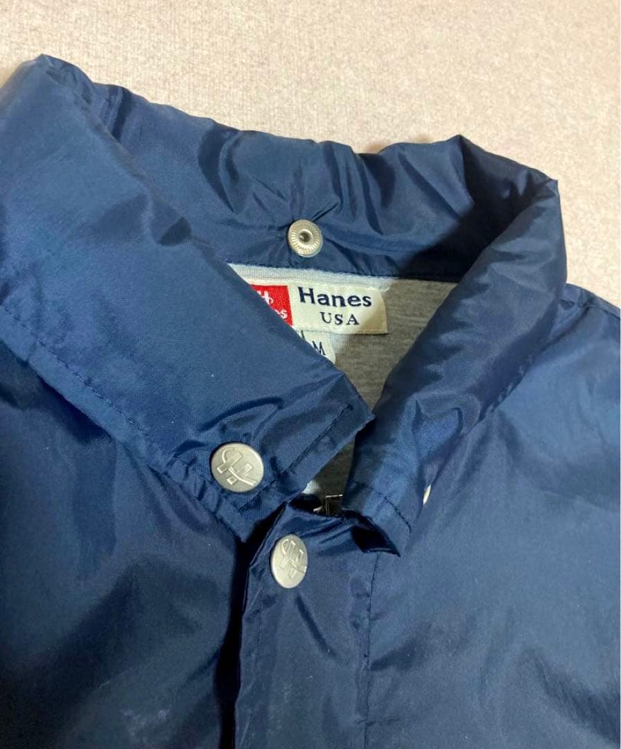 90s Hanes ヘインズ USA製 オリジナル ペイント コーチジャケット