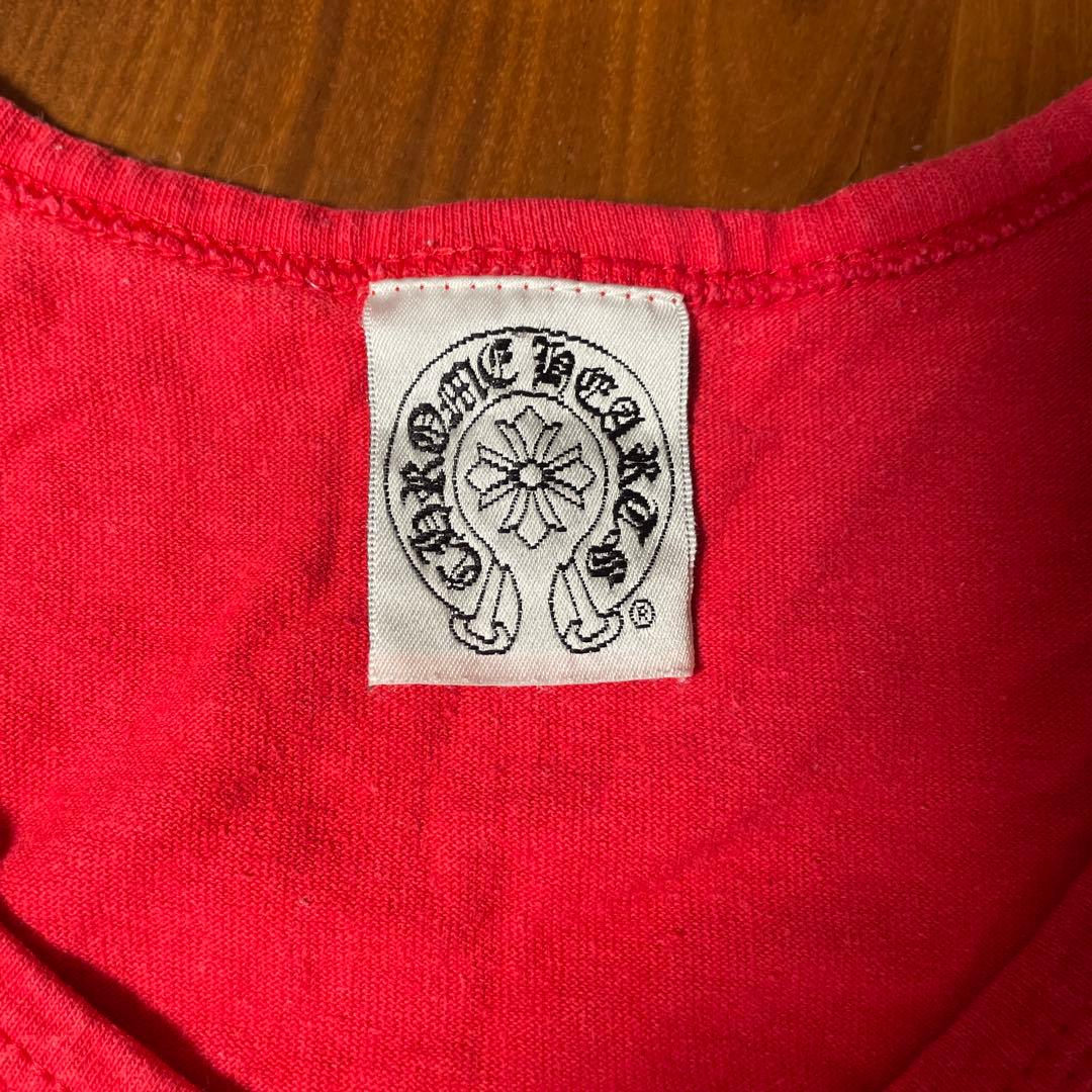 クロムハーツ　タンクトップ赤