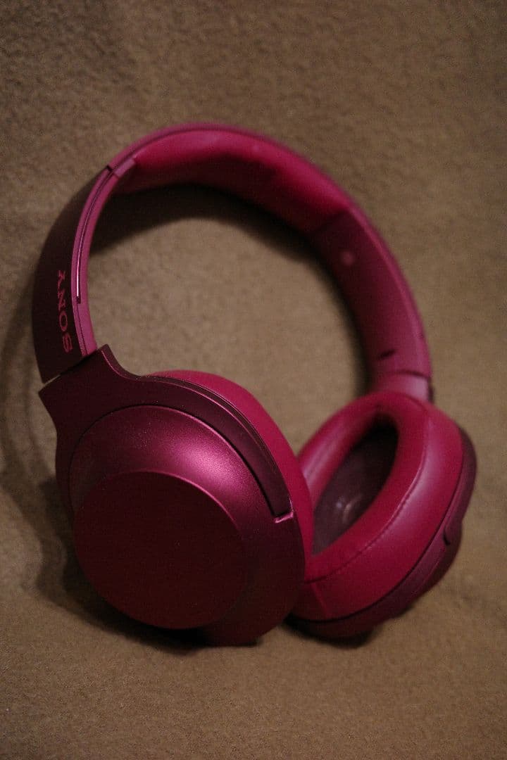 SONY MDR-100A ボルドーピンク 有線ヘッドホン